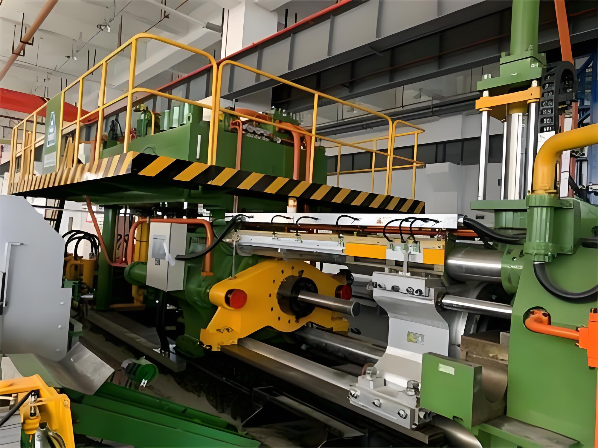 second hand 750MT aluminum extrusion press year 2020 ref.1 right